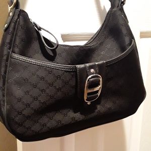 Etienne Aigner Handbag Black Authentic